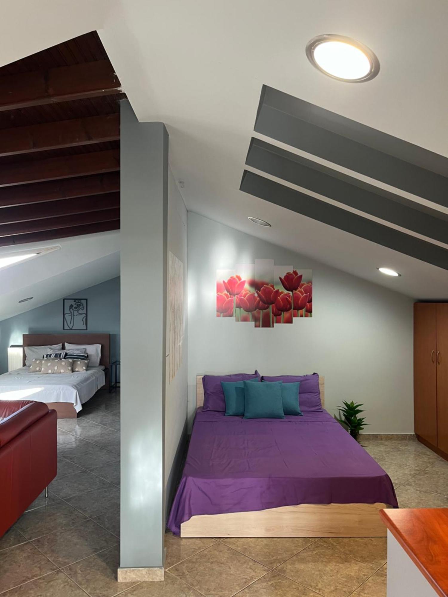 Attic Family Apartment Paralia Dionysiou Exterior foto